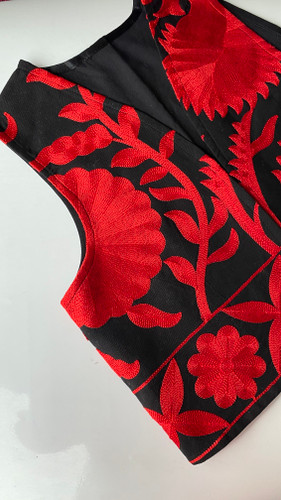 لینن سوزندوزی قرمز