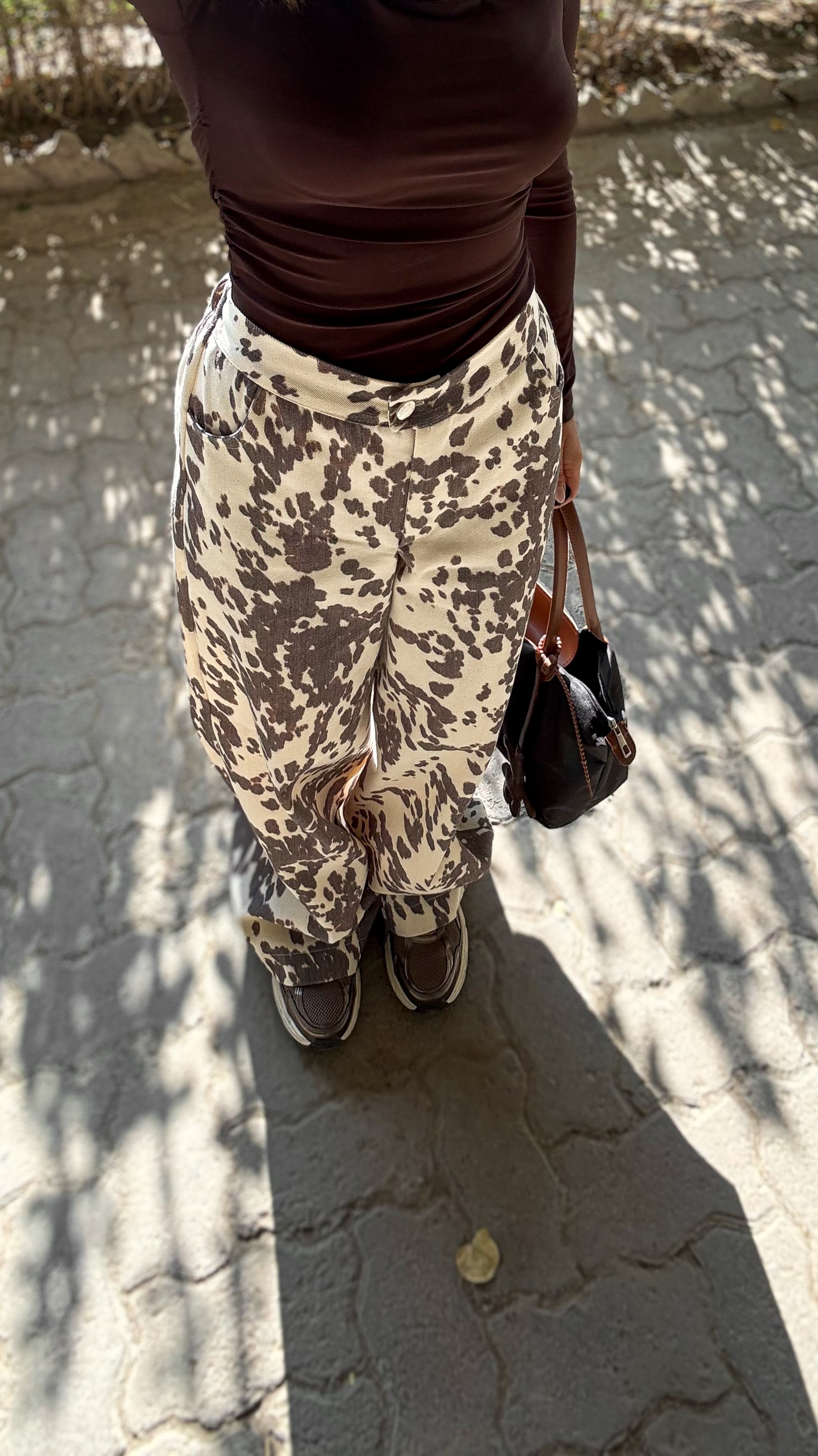 شلوار کتان پترنی